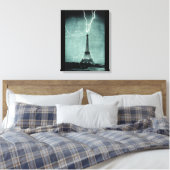 Tour Eiffel Eclairage Grève toile Imprimer (Insitu(Chambre))