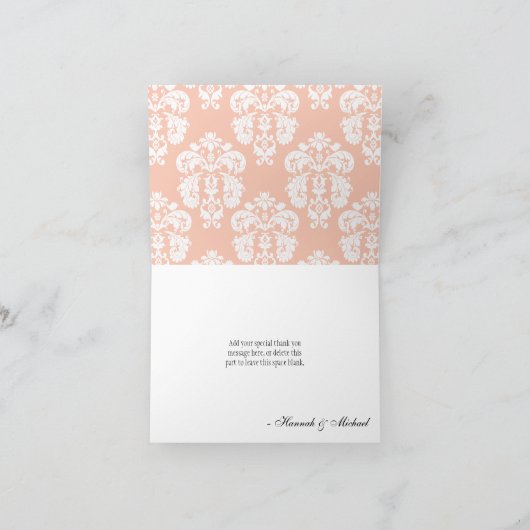 TOUR EIFFEL EN DAMAS CORAIL ET NOIR MERCI (Intérieur)