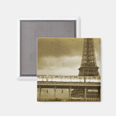 Tour Eiffel Magnet Vintage (Recto/Verso)