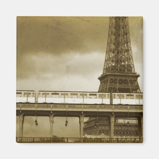 Tour Eiffel Magnet Vintage (Devant)