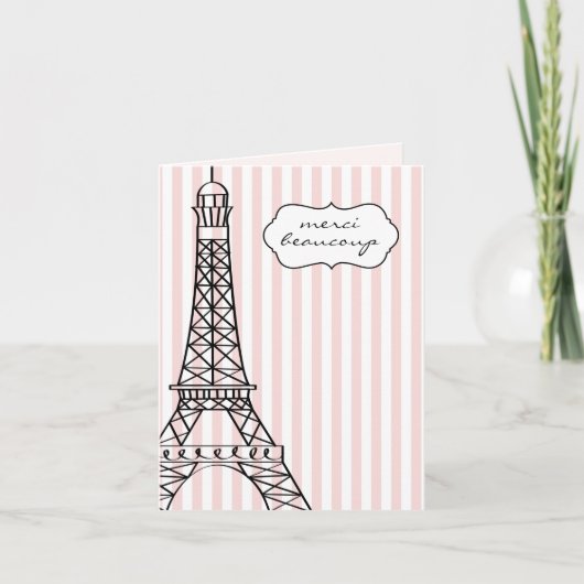 Tour Eiffel Merci Beaucoup (Devant)