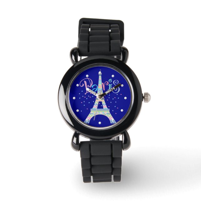 Tour Eiffel - Montre Confetti (Recto)