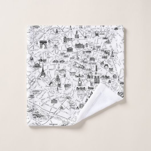 Tour Eiffel Paris (Gant de toilette)