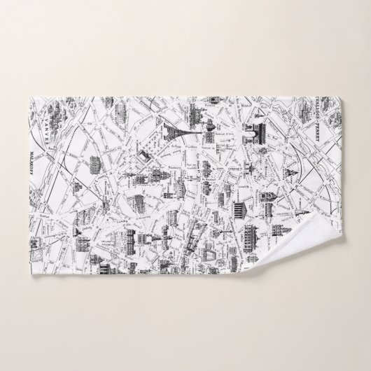 Tour Eiffel Paris (Serviette à main)