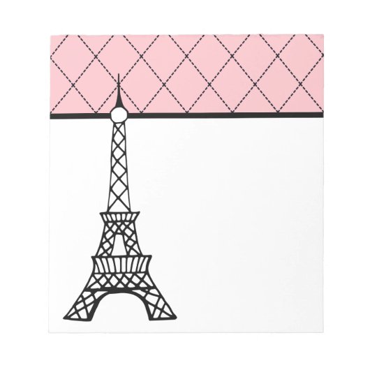 Tour Eiffel Paris Bloc-notes (Devant)