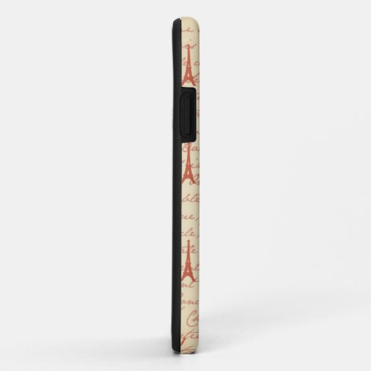 Tour Eiffel Paris coque iphone (Dos/Droite)