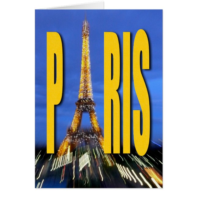 Tour Eiffel Paris France (Devant)