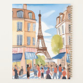 Tour Eiffel Paris France | Aquarelle Europe (Dos)