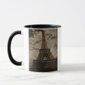 Tour Eiffel, Paris France Art Mug (Gauche)