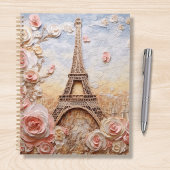 Tour Eiffel Paris France Floral rose