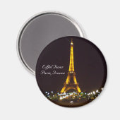 Tour Eiffel Paris, France Magnet (Recto/Verso)
