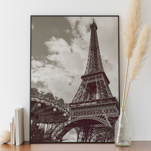 Tour Eiffel Paris, France Photography Poster