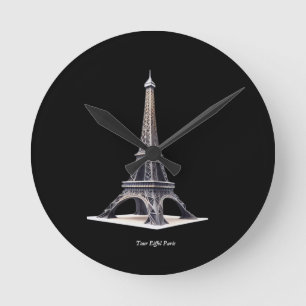Tour Eiffel Paris Frankrijk Ronde Klok