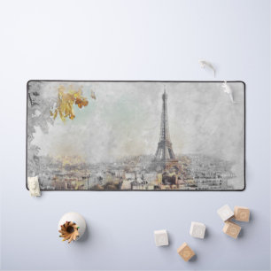 Tour Eiffel Paris Mat de bureau - Art Vintage voya
