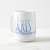 Tour Eiffel Paris Mug (Devant gauche)