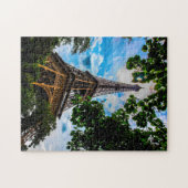 Tour Eiffel Paris. Puzzle (Horizontal)
