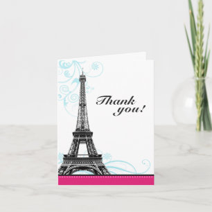 Tour Eiffel Parisienne Merci Cartes