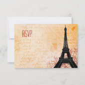 Tour Eiffel Peach RSVP (Dos)