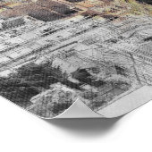 Tour Eiffel. Poster de Paris, France (Coin)