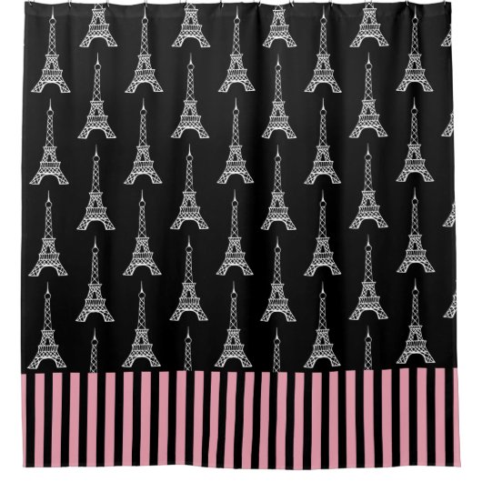 Tour Eiffel Rideau de douche (Devant)