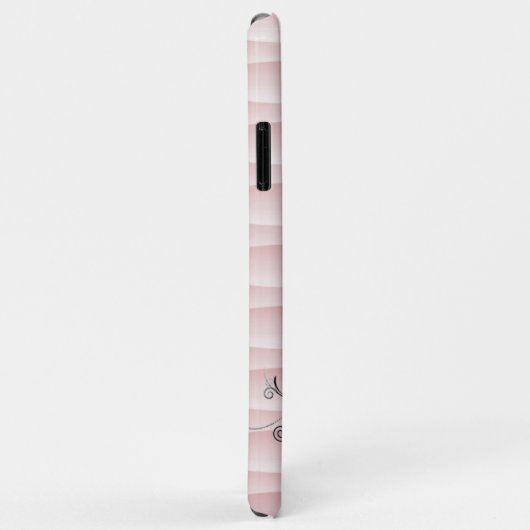 Tour Eiffel rose Coque-Mate coque iphone (Dos/Droite)