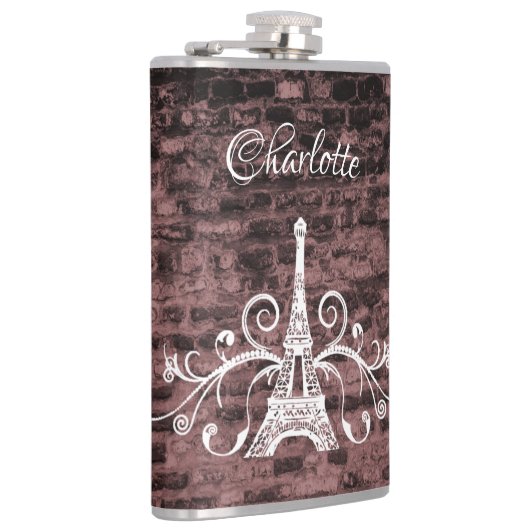 Tour Eiffel rose Flacon (Droite)