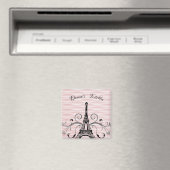 Tour Eiffel rose Magnet (In Situ (Lave-vaisselle))