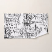 Tour Eiffel Tour Eiffel - Noir et blanc Ensemble d (Serviette à main)