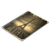 Tour Eiffel vintage Paris #2 - carnet (Côté gauche)