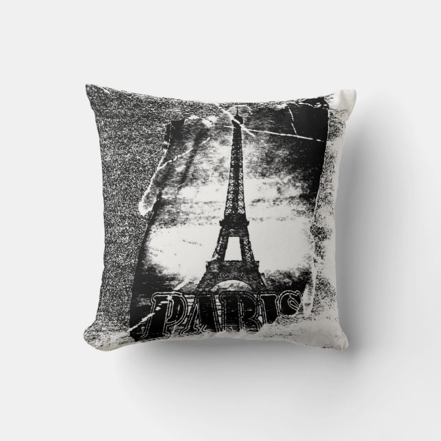 Tour Eiffel vintage Paris #2 - Coussin (Recto)