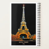 Tour Eiffel Voyage : Planifiez votre planificateur (Dos)