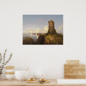 Tour en ruine - Thomas Cole Poster des Beaux-Arts (Cuisine)