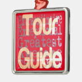 Tour Guide Extraordinaire Metalen Ornament (Links)