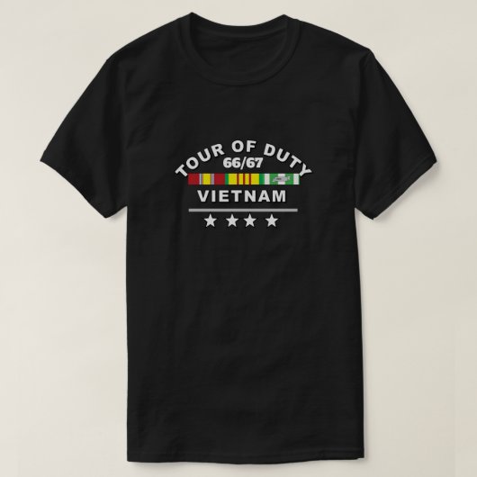TOUR OF DUTY VIETNAM 66 T-Shirt (Design devant)