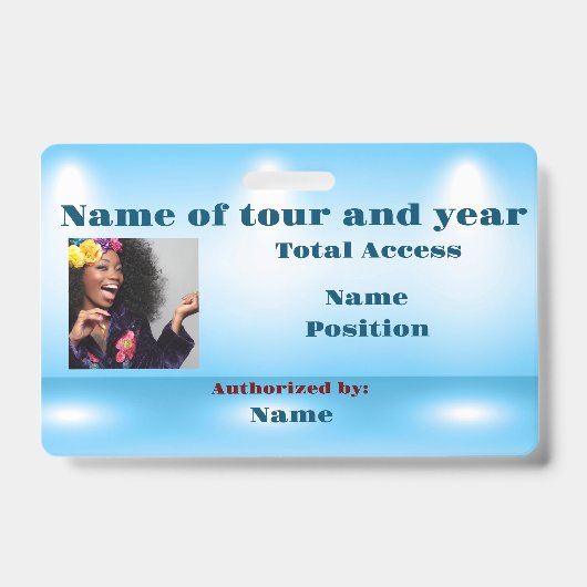 Tour Pass Badge (Voorzijde)