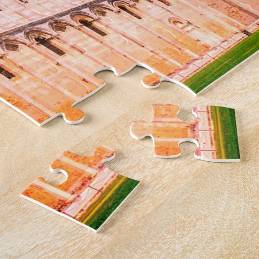 Tour penchée du Puzzle de Pise (Côté)