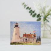 Tour phare - carte postale (Debout devant)