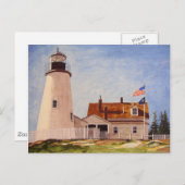 Tour phare - carte postale (Devant / Derrière)