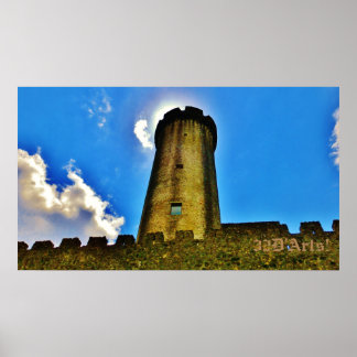 Tour Rapunzel Castello di Malgrate, Poster Imprime