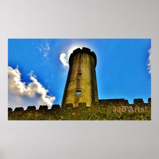 Tour Rapunzel Castello di Malgrate, Poster Imprime (Devant)