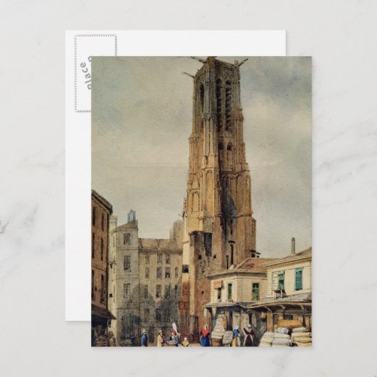 Tour Saint-Jacques Briefkaart (Voorkant / Achterkant)