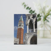 Tour San Marco Bell à Venise carte postale (Debout devant)