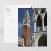 Tour San Marco Bell à Venise carte postale (Devant / Derrière)
