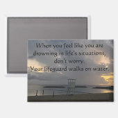 Tour sur Araha Beach Magnet de cuisine (Recto/Verso)