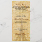 tour vintage violet beffroi Paris programme de mar (Dos)