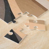 Tourbillon Atténué | Puzzle Spirale Abstrait Moder (Côté)
