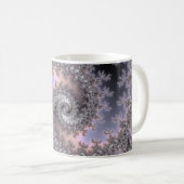 Tourbillon de glace - Mug fractale (Devant droit)