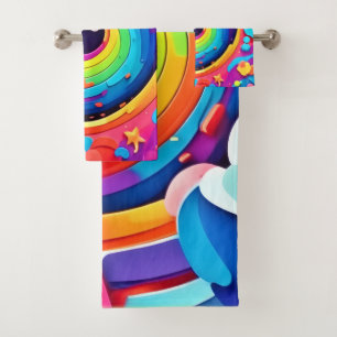 Tourbillon d'imagination colorée