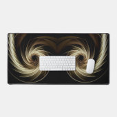 Tourbillon doré sur fond noir (Clavier et souris)