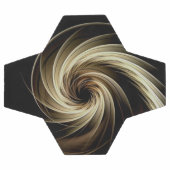 Tourbillon doré sur fond noir (Plat)